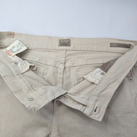Citizens of Humanity Avedon low rise skinny jeans cream off white size 28 - Picture 3 of 8